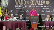 HBO Boxing News - Ward vs. Kovalev Final Press Conference Recap (HBO Boxing)-tQLG3wsyhqk