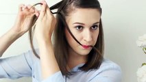 DREI 3-MINUTEN-FRISUREN | einfache Frisuren für Anfänger