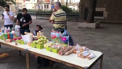 El ambiente en los colegios catalanes a un día del referéndum