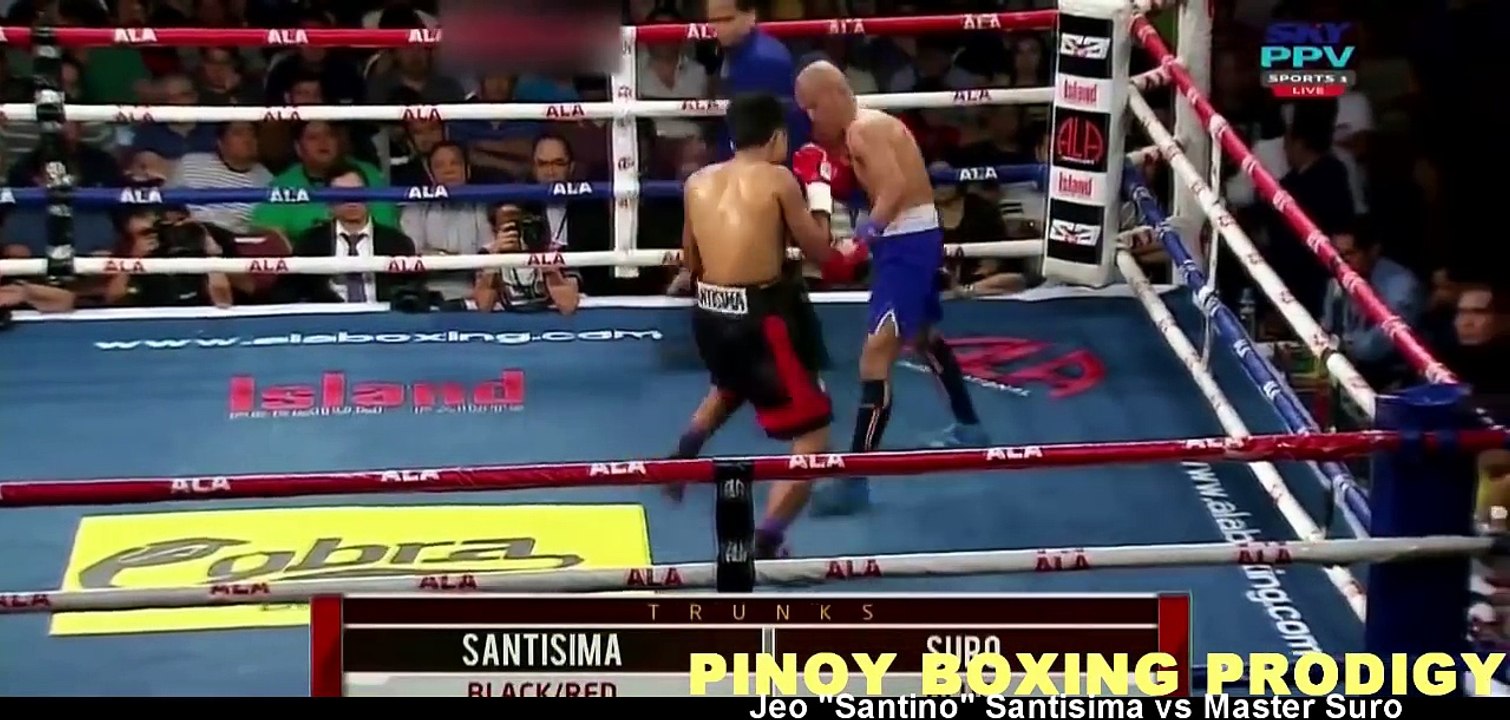 Jeo Santisima vs Master Suro _SOLID PUNCHES LANDED-xvG4AThKuD8