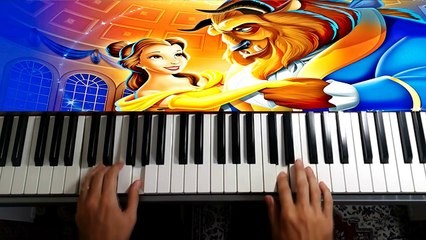 A Bela e a Fera - Música & Tutorial (Piano Fácil)