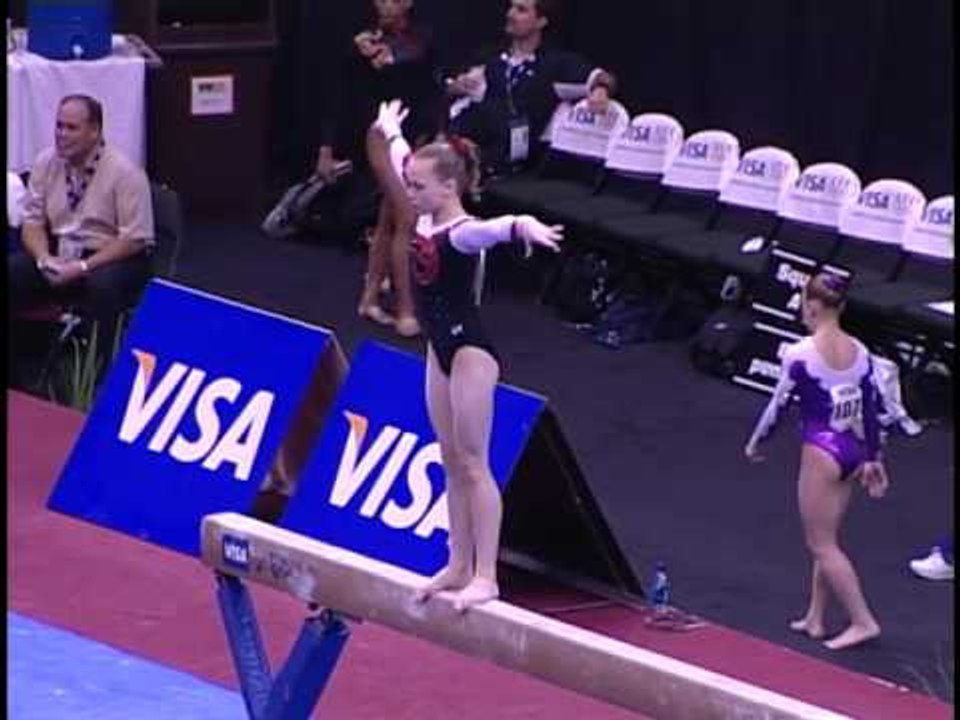 Rebecca Bross - Balance Beam - 2006 Visa Champi...