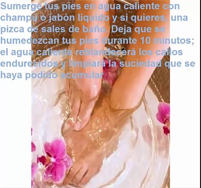 PEDICURE EN CASA PASO A PASO