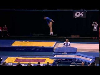 Hally Piontek - Double Mini Pass 1 - 2017 USA Gymnastics Championships