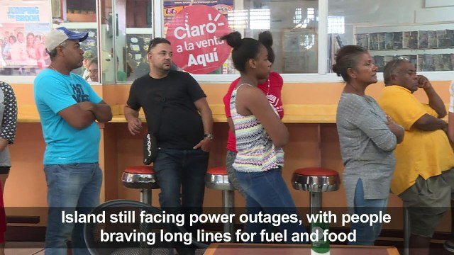 Puerto Ricans cope with hurricane aftermath