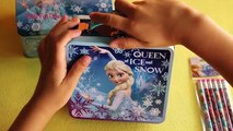 Disney Frozen Blind Bags Pencil Box and Lunch Box Surprises