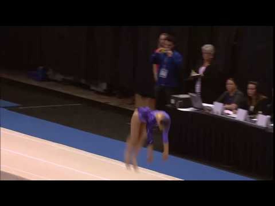 Melissa Doucette - Tumbling Pass 1 - 2017 USA Gymnastics Championships