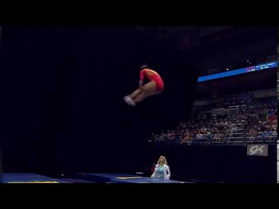 Hally Piontek - Double Mini Final Pass 1 - 2017 USA Gymnastics Championships