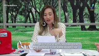 Sônia Abrão fala sobre casamento de Patricia Abravanel e goleiro Bruno deve voltar à prisã