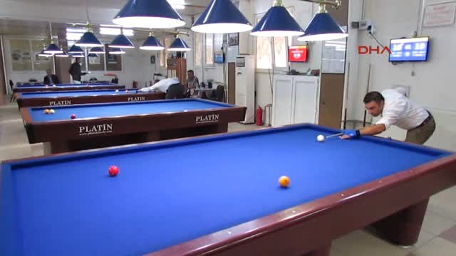 Sandıklı'da Bilardo Turnuvası