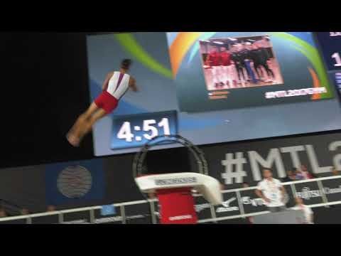 Yul Moldauer - Vault - 2017 World Championships Podium Training