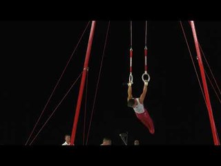 Yul Moldauer - Still Rings - 2017 World Championships Podium Training