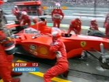 Formula1 2001 Sepang GP Monsoon Chaos Rain