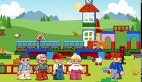 Lego Duplo Trains | Cartoon about train | Dibujos animados sobre tren