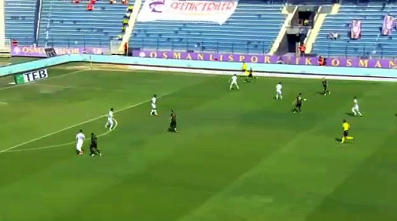 Musa Cagiran Goal HD - Osmanlispor 1-0 Kasimpasa 30.09.2017