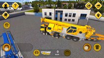 Iphone 8 gameplay test Bau Construction Simulator - Gameplay with big machines