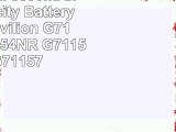 CWK 12 Cell 8800mAh HighCapacity Battery for HP Pavilion G71153NR G71154NR G71156NR