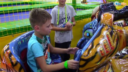 Развлекательный Центр для Детей Indoor Playground Bad Kids With Ice Cream Johny Johny Yes Papa Song