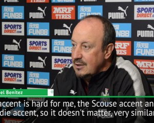 Scouse or Geordie accent? Neither - Benitez