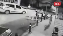 E egzekutojne me nje plumb ne koke gjate kohes qe perqafonte djalin e vogel (360video)
