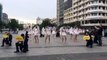 Màn trình diễn flashmob của cô dâu  - chú rể tại phố đi bộ Nguyễn Huệ
