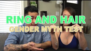 HOW TO PREDICT BABYS GENDER: Ring & Hair Myth Test!!