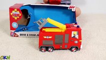 Fireman Sam Drive & Steer Jupiter Remote Control Fire Engine Toy Unboxing And Testing Ckn Toys