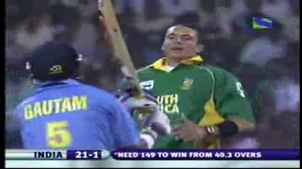 GAUTAM GAMBHIR VS ANDRE NEL- FUNNIEST SLEDGING OF ALL TIME- WATCH AND COMMENT