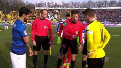 Dortmund's keeper needs to get the match ball before the coin flip has concluded