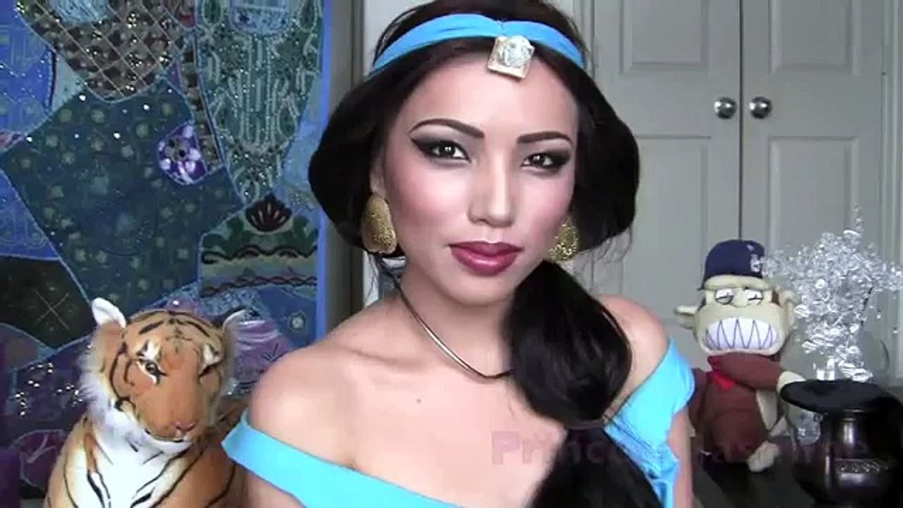 Disneys Princess Jasmine Make-up tutorial !!!!!