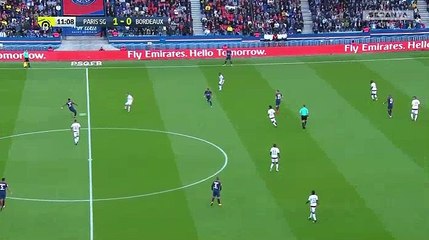 Edinson Cavani Goal HD - Paris SG	1-0	Bordeaux 30.09.2017