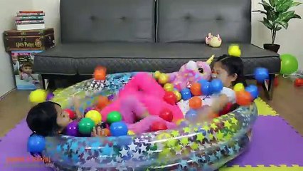BAD BABY Ball pit fun Bad Daddy ruins the FUN
