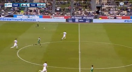 Oscar Hiljemark Goal HD -  Panathinaikos	1-0	Giannina 30.09.2017