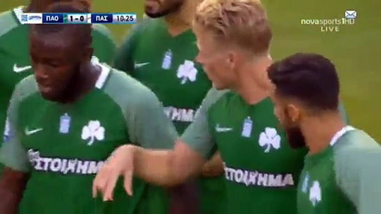 Goal HD - Panathinaikos	1-0	Giannina 30.09.2017
