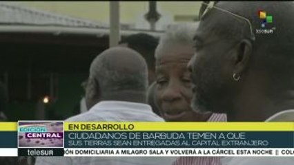 Primer ministro de Barbuda ofrece balance tras paso de huracán