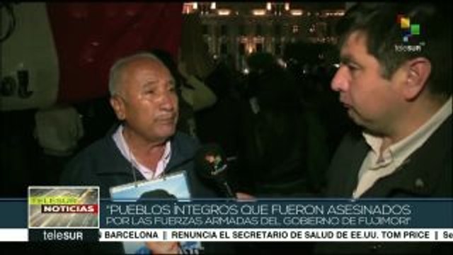 Peruanos rechazan posible indulto al expresidente Alberto Fujimori