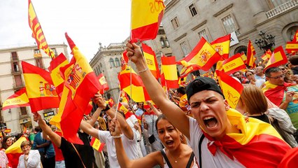 Διαδήλωση κατά του δημοψηφίσματος στη Βαρκελώνη