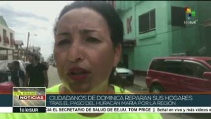 Dominica: ayuda humanitaria llega a localidades afectadas por María