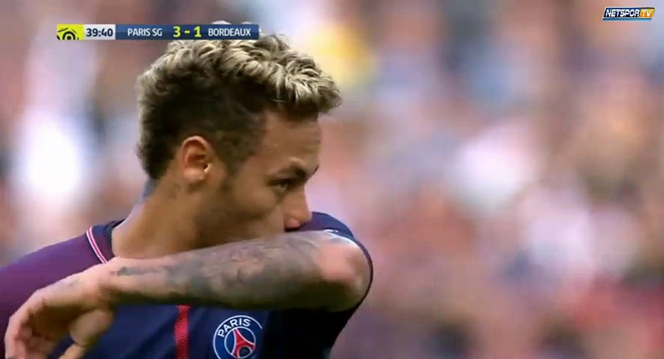 Neymar (Penalty) GOAL HD - PSG 4-1 Bordeaux 30.09.2017
