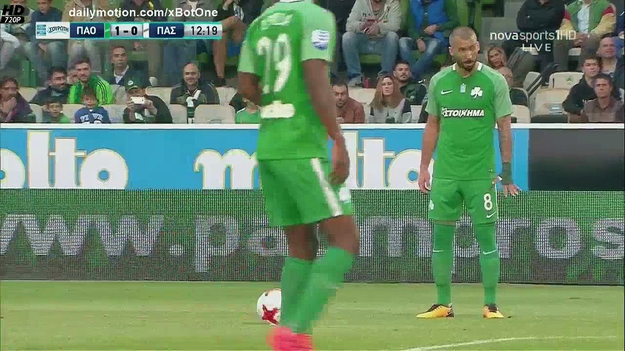 Guillermo Molins Goal HD - Panathinaikos 2 - 0 Giannina - 30.09.2017 (Full Replay)