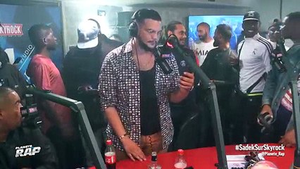 Sadek en freestyle inédit dans #PlanèteRap