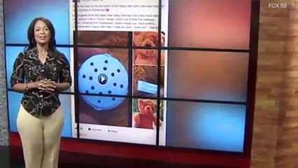 Family of US soldier reunited with lost talking teddy _ Daily Mail Online