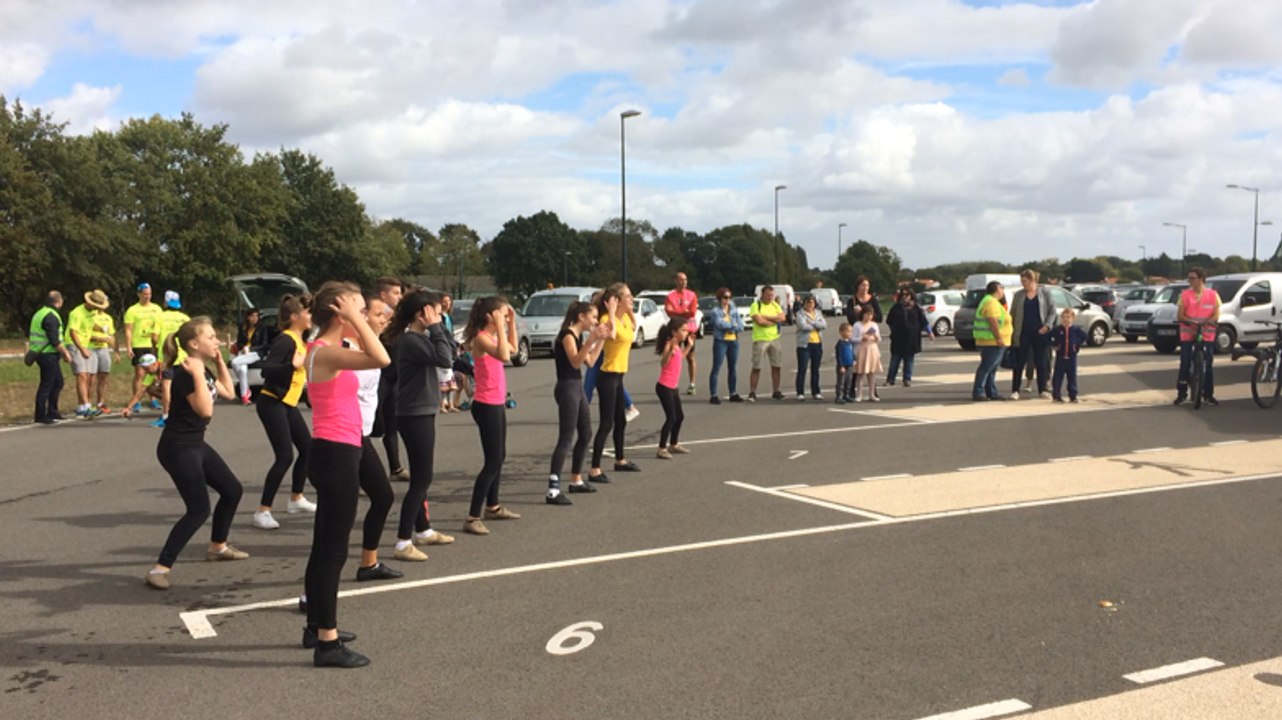 Départ du défi 1000 cyclistes