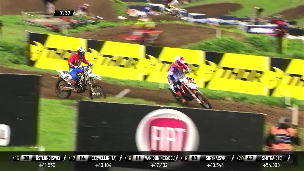 Osborne vs Bogers Battle for the Monster Energy FIM MXoN Presented by Fiat Professional