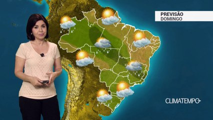 Previsão Brasil – Novos temporais entre o Sul e MS