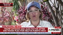 San Juan Mayor Responds To Trump's Tweet: 'I Have No Time For Distractions'
