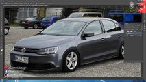 Volkswagen Jetta Virtual Car Tuning( Adobe Photoshop Cs6)