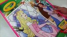 Princess RAPUNZEL TANGLED - Crayola GIANT COLOR BY NUMBER - Disney Princess Coloring - Color With Me