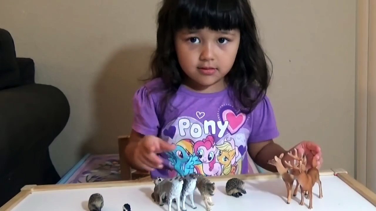 Schleich Safari 32 Toys of Wild Animals ZOO Learn Animals with Happy Cute 3 Year Old