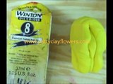 How to make Clay Flower Iris tutorial / Polymer Clay / Sugar Craft / Cake Decoration DIY